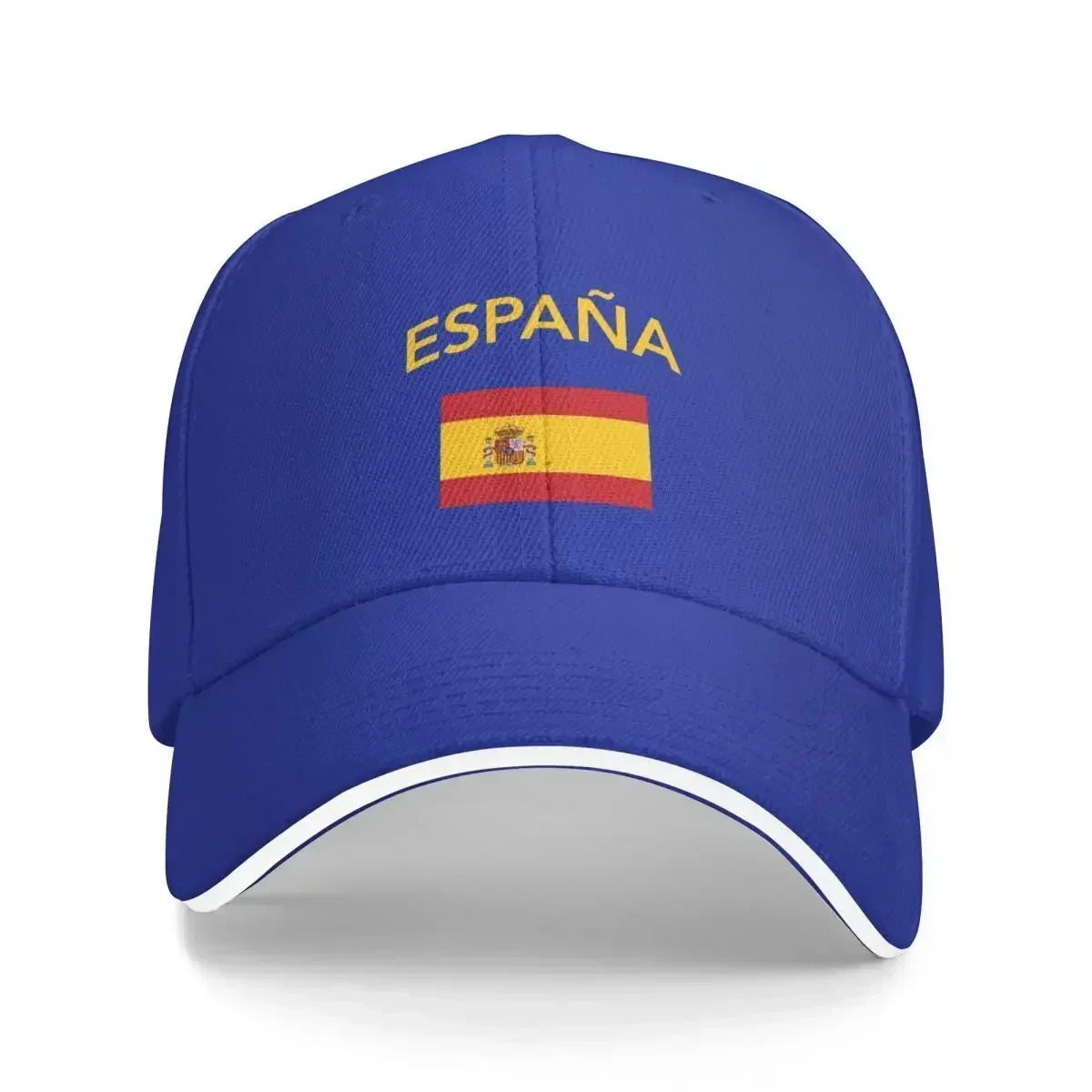 Gorra con bandera española