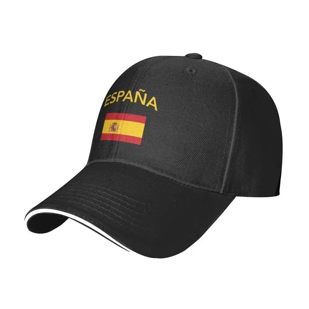 Gorra con bandera española