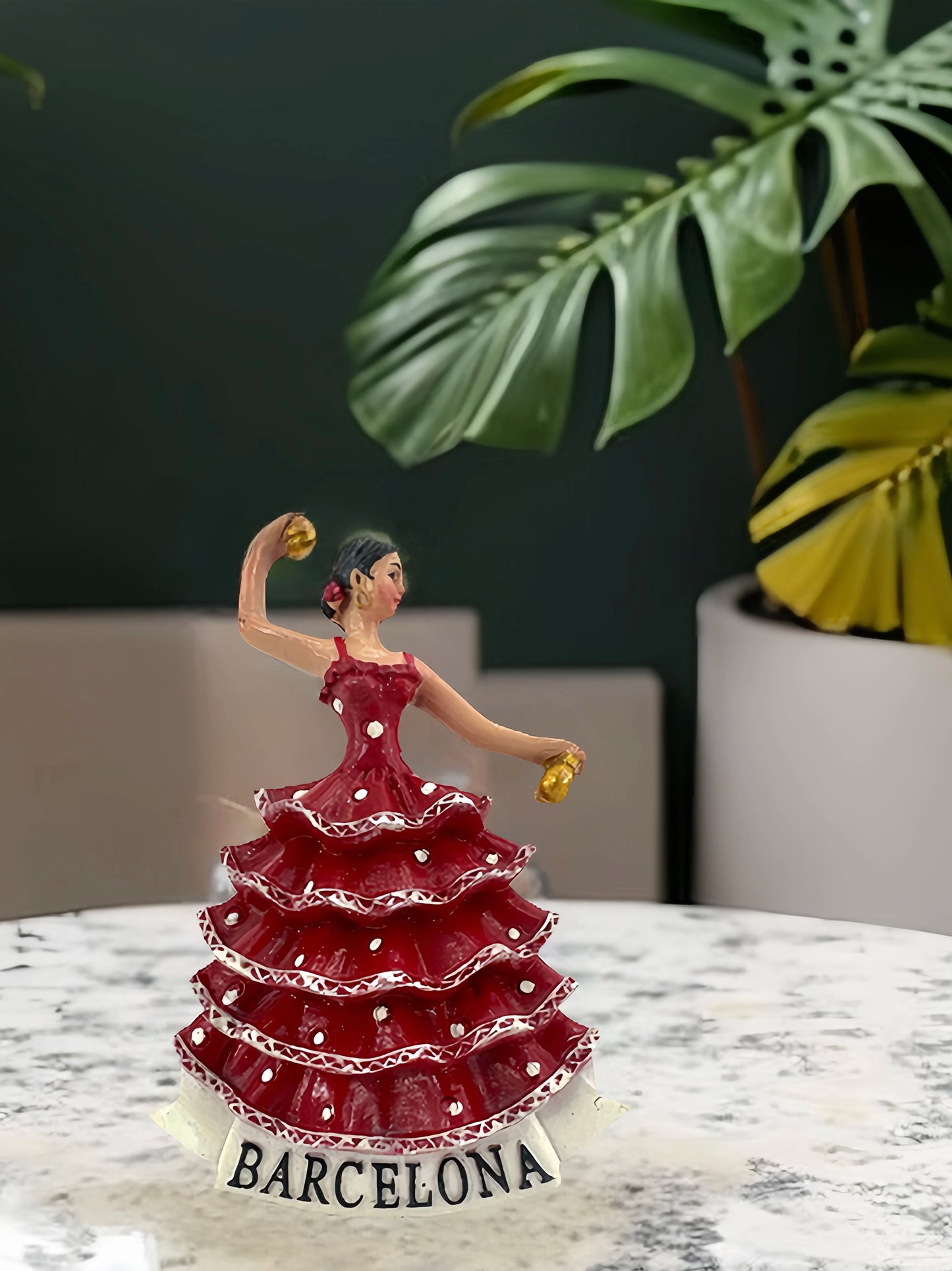 Barcelona Flamenco Dancer - Spain Souvenir Magnets