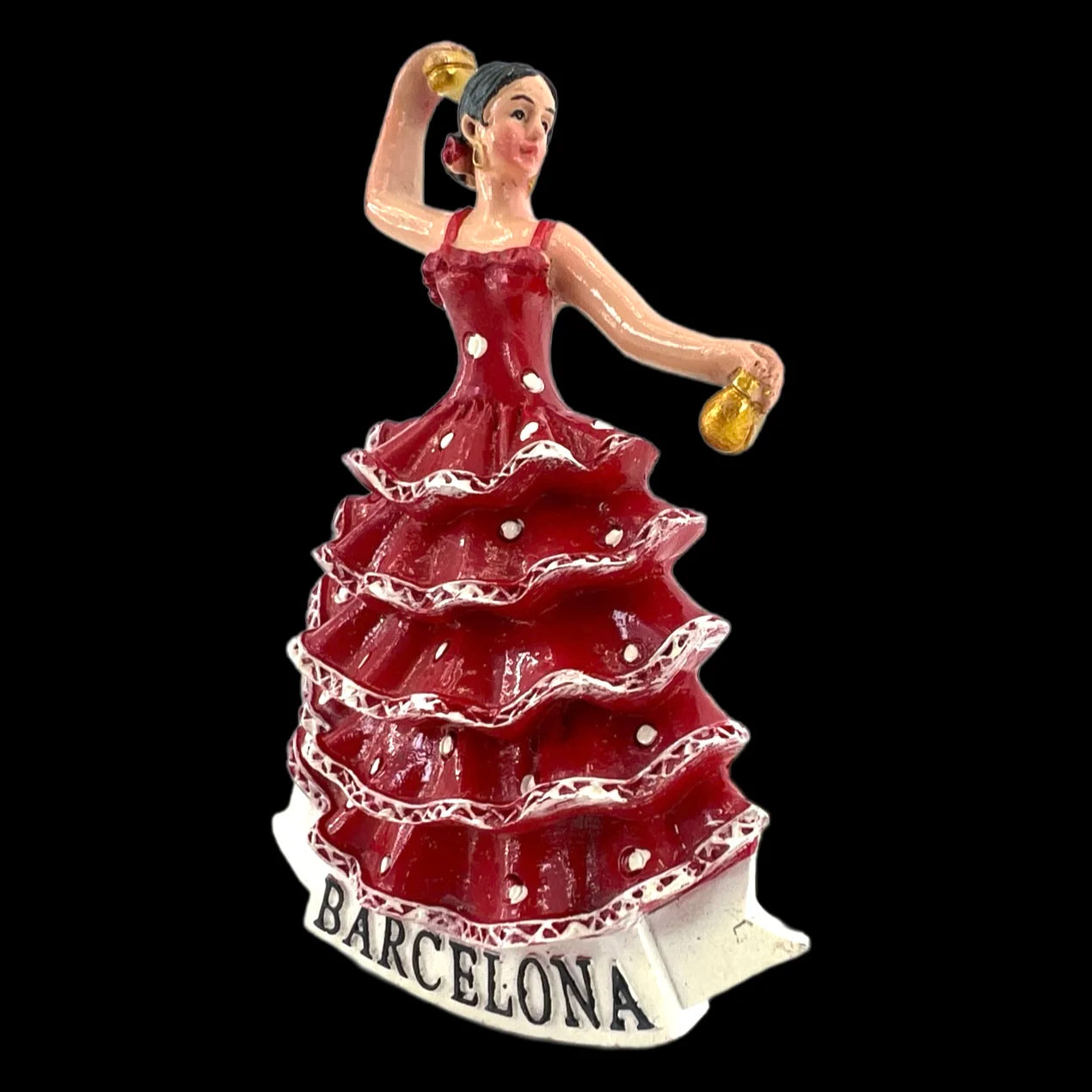 Barcelona Flamenco Dancer - Spain Souvenir Magnets
