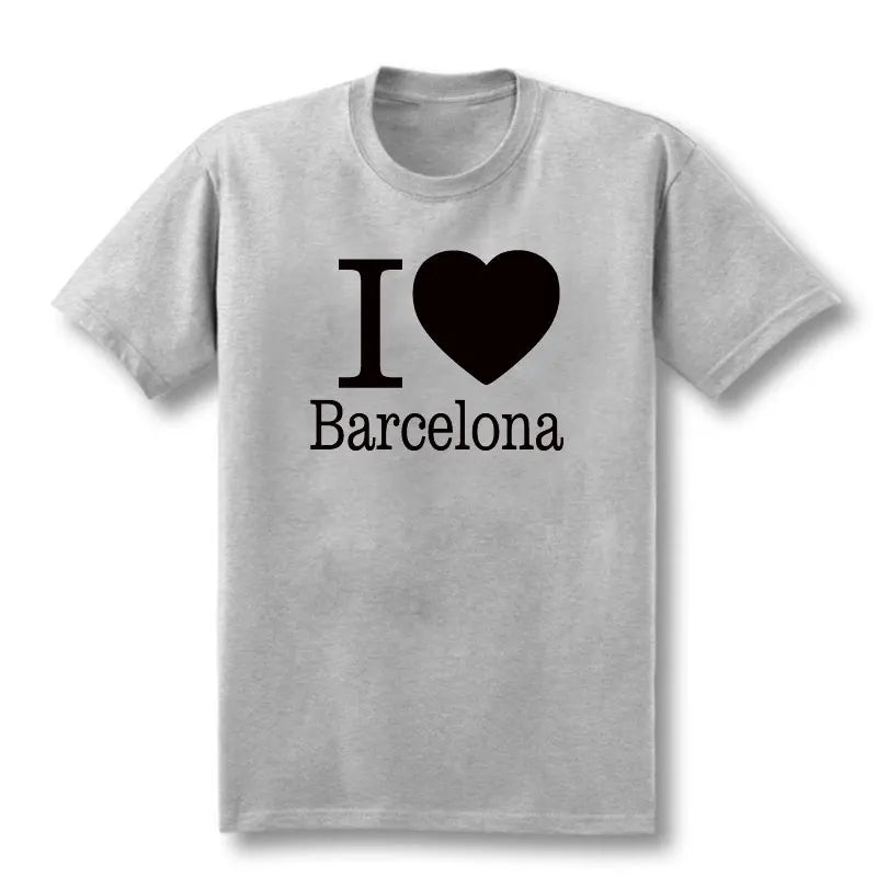 I Love Barcelona T-shirt for Men