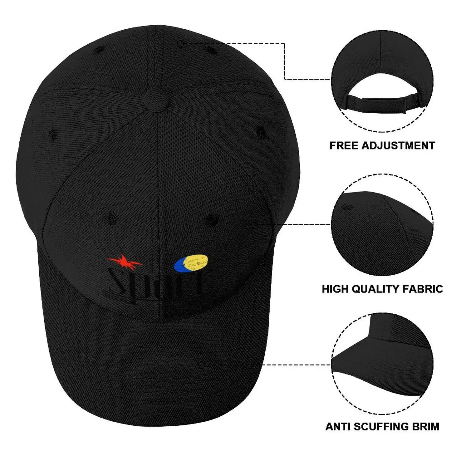 Space Club Ibiza Cap minimalistic-style